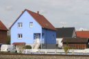 C'est une maison bleue...